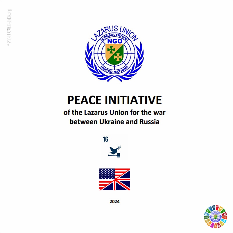 Lazarus Union launches peace initiative UA/RU